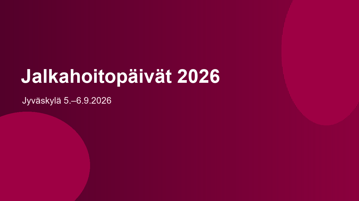 Jalkahoitopäivät 2026 — materiaalit ja tallenteet